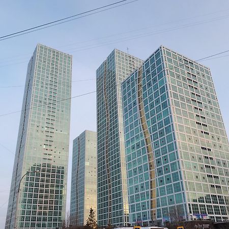 Апартаменты На Набережной С Панорамным Видом На 39 Этаже Astana Eksteriør bilde